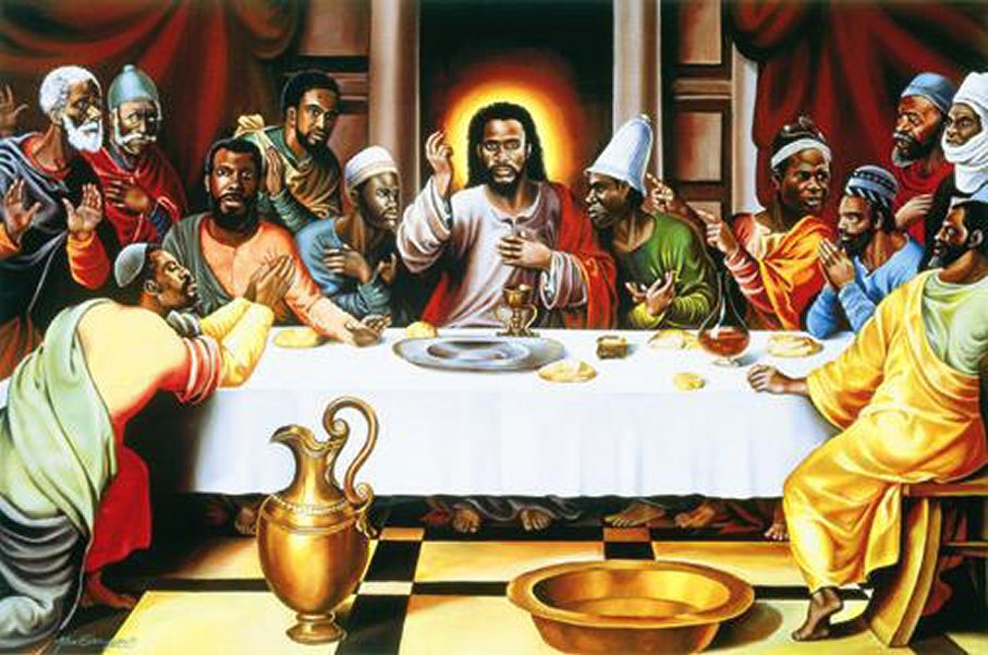 Black Jesus Last Supper race